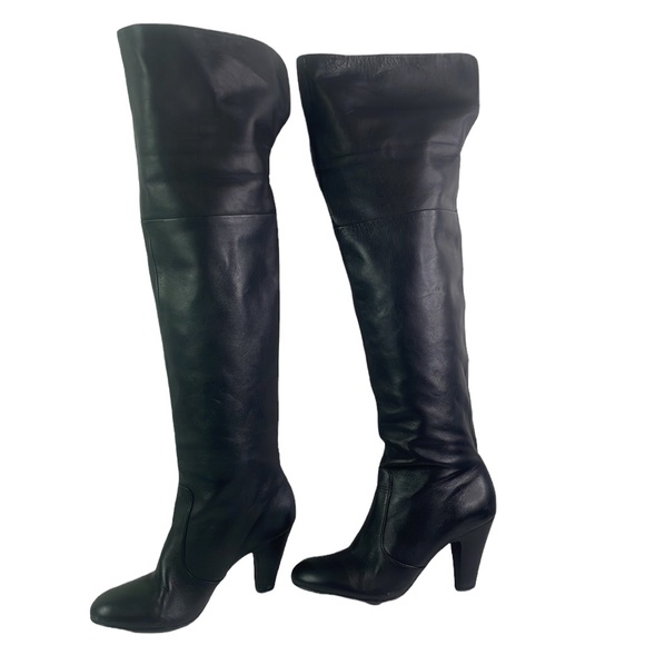 5/48 Shoes - 5/48 Pl-marta Black Leather Size US 6 EU Size 38 5|48 Saks Fifth Avenue